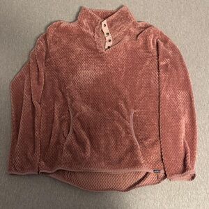Eddie Bauer Pink Textured Sweater Size XL